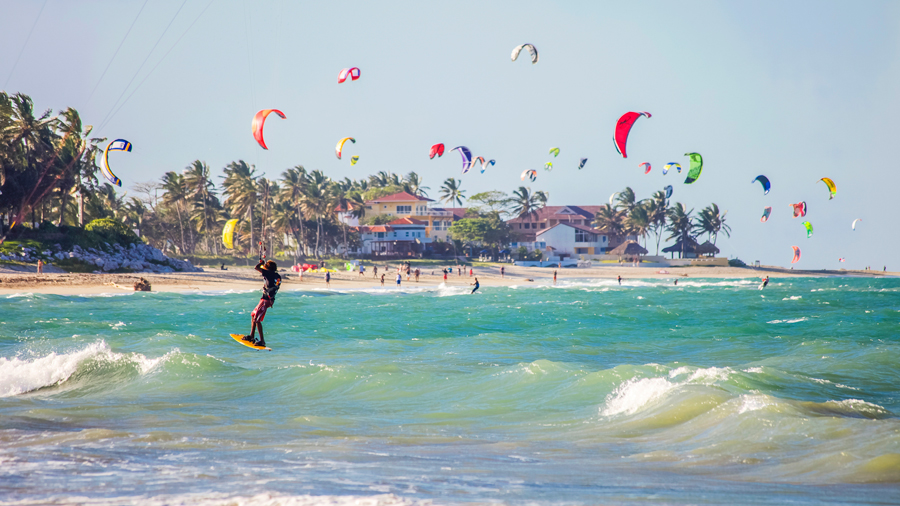 kitesturfing in cabarete dominican republic