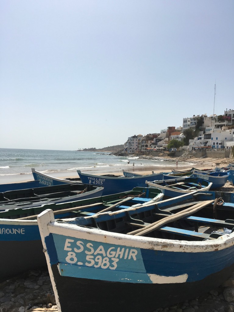 boats taghazhout agadir surfing village