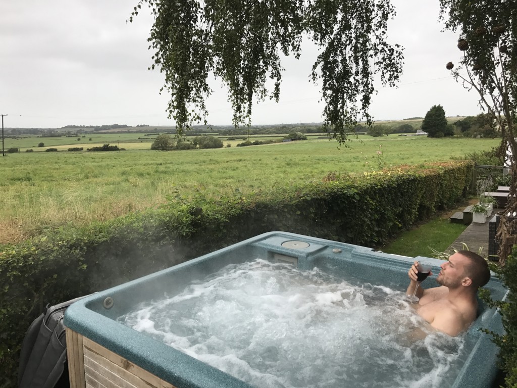 hot tub west sussex countryside near steyning