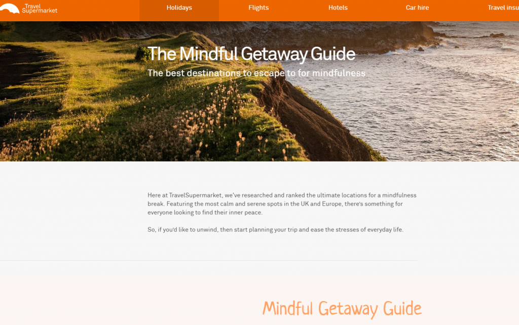 mindful getaway guide - top mindful destinations uk and europe
