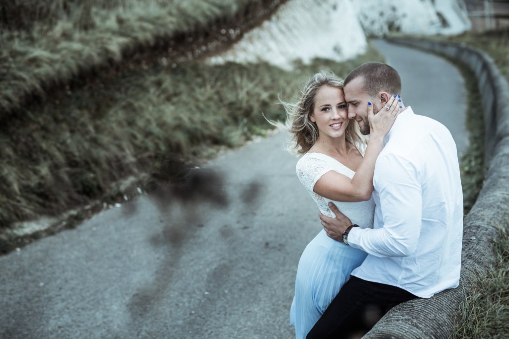 brighton marina undercliff photo engagement shoot