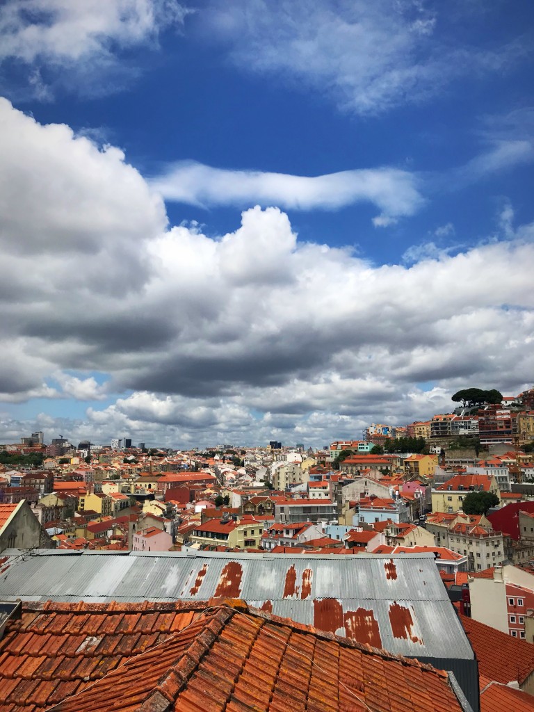 lisbon rooftop view