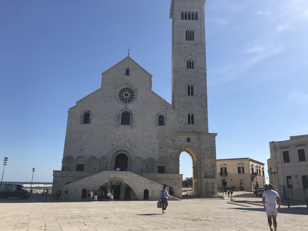 trani bell tower cathedral puglia italy