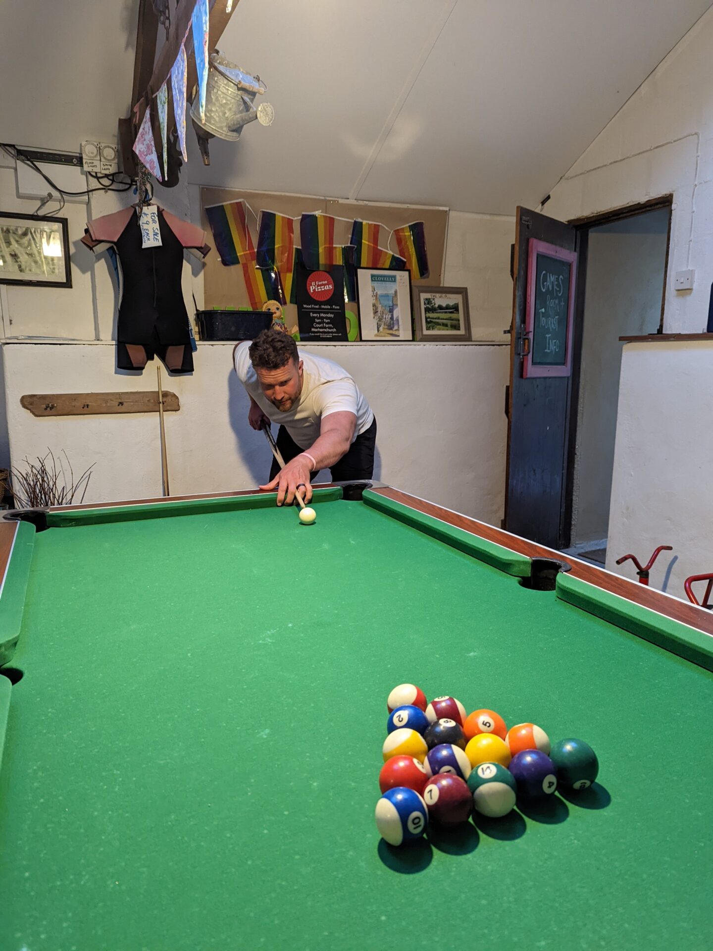 games room cornwall holiday cottage