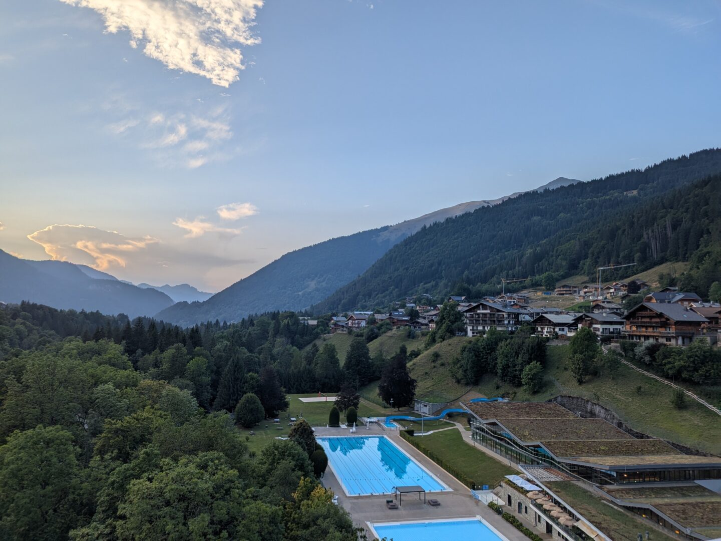 morzine swimming pool outdoor