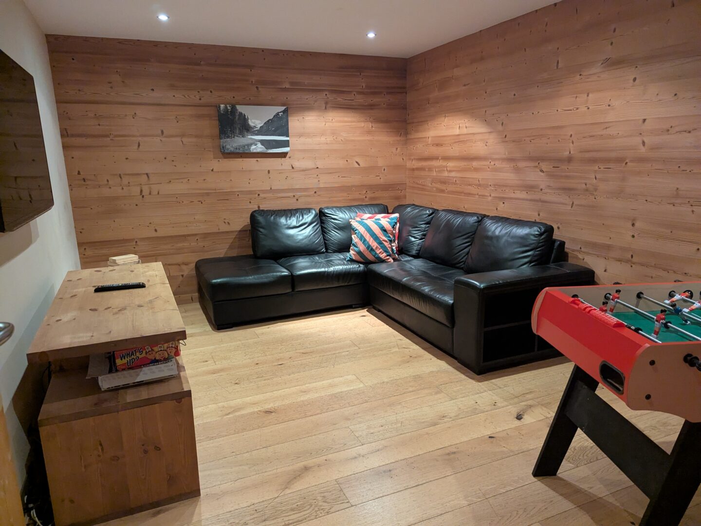 morzine chalet with games room