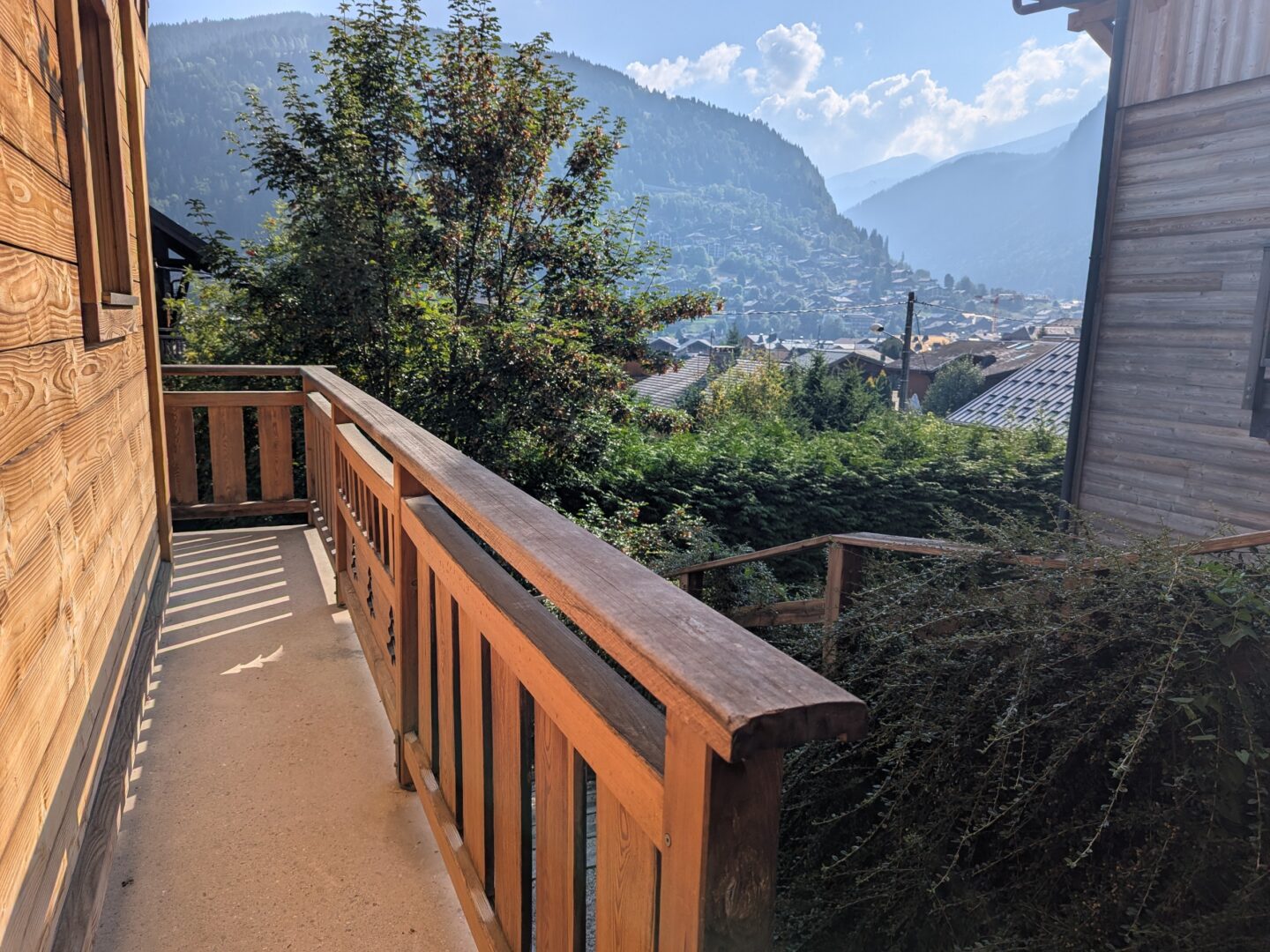 morzine large chalet mountain views sauna and hot tub