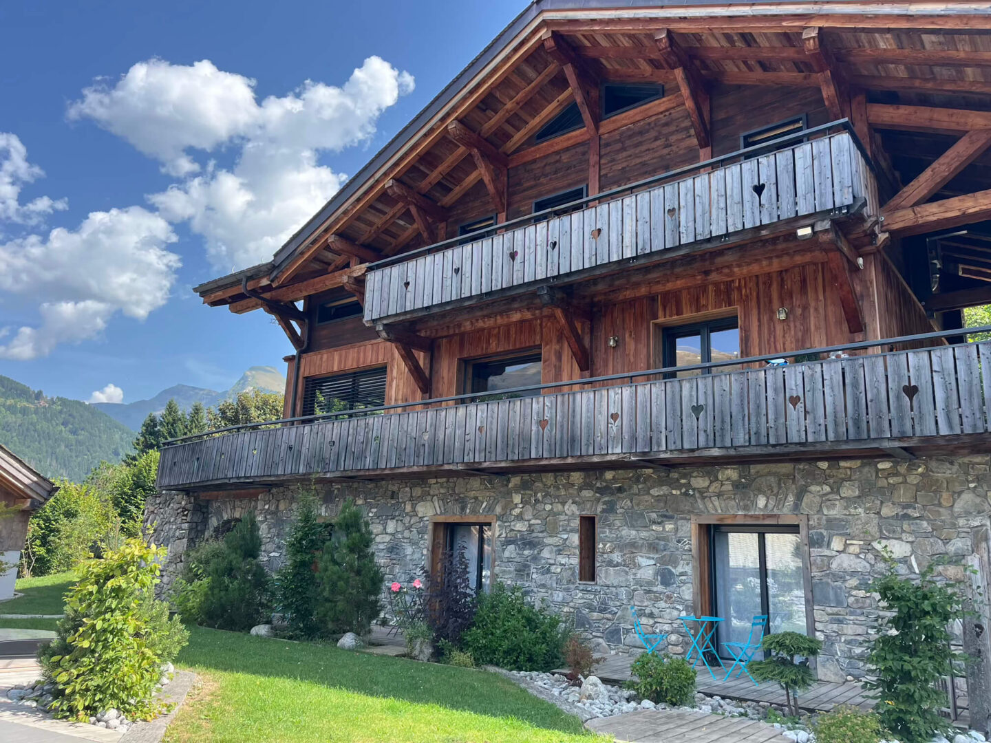 morzine hotel with breakfast mountain views and chalter