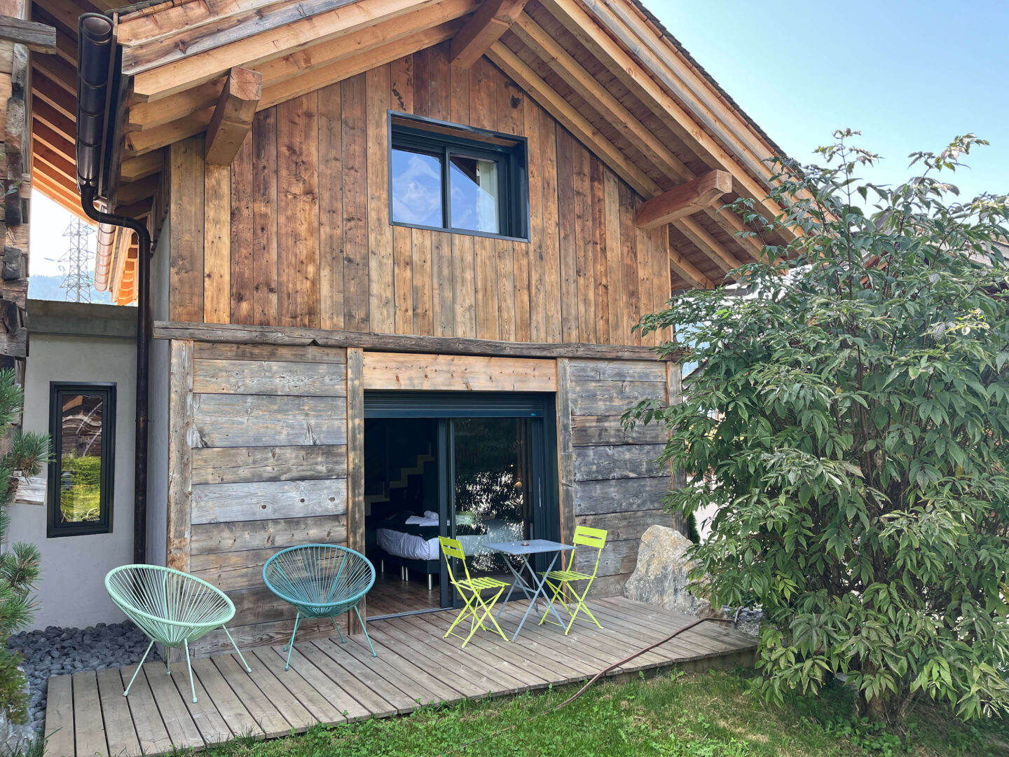 morzine chalet sleeps four mountain views hot tub